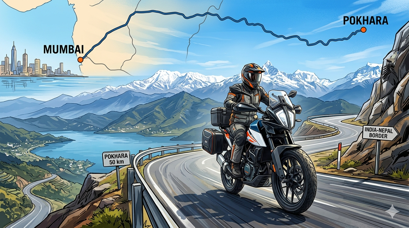 Mumbai - Pokhara - Mumbai