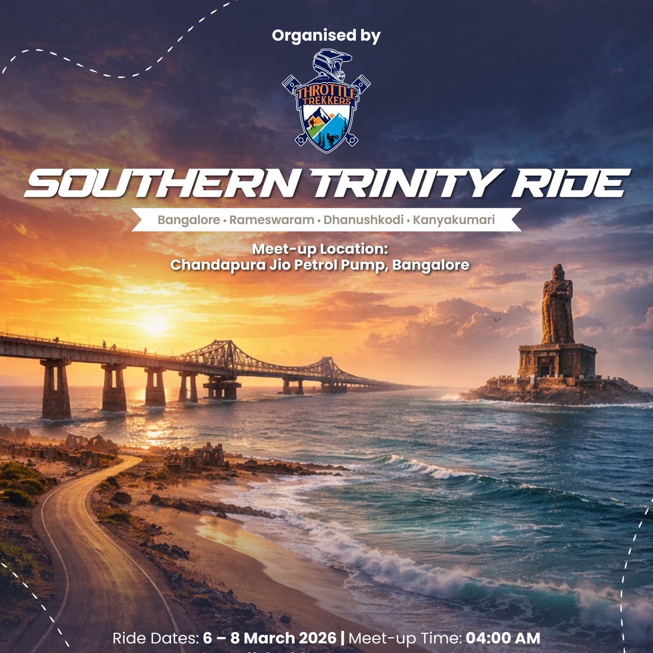 🌊🏍️ THE SOUTHERN TRINITY COASTAL LOOP 🏍️🌊