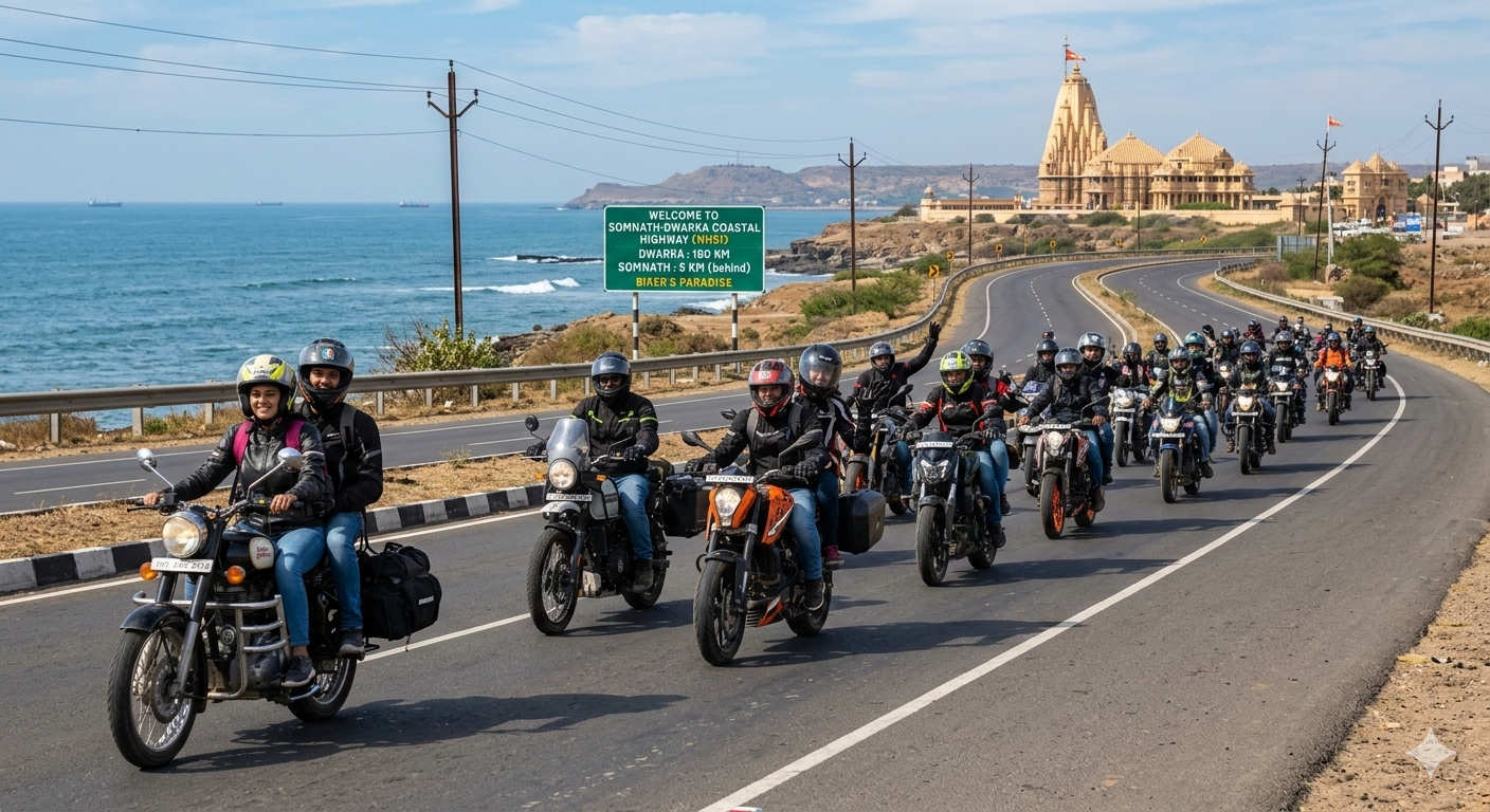 Jyotirlinga Ride - Somnath to Nageshwar, Dwarka