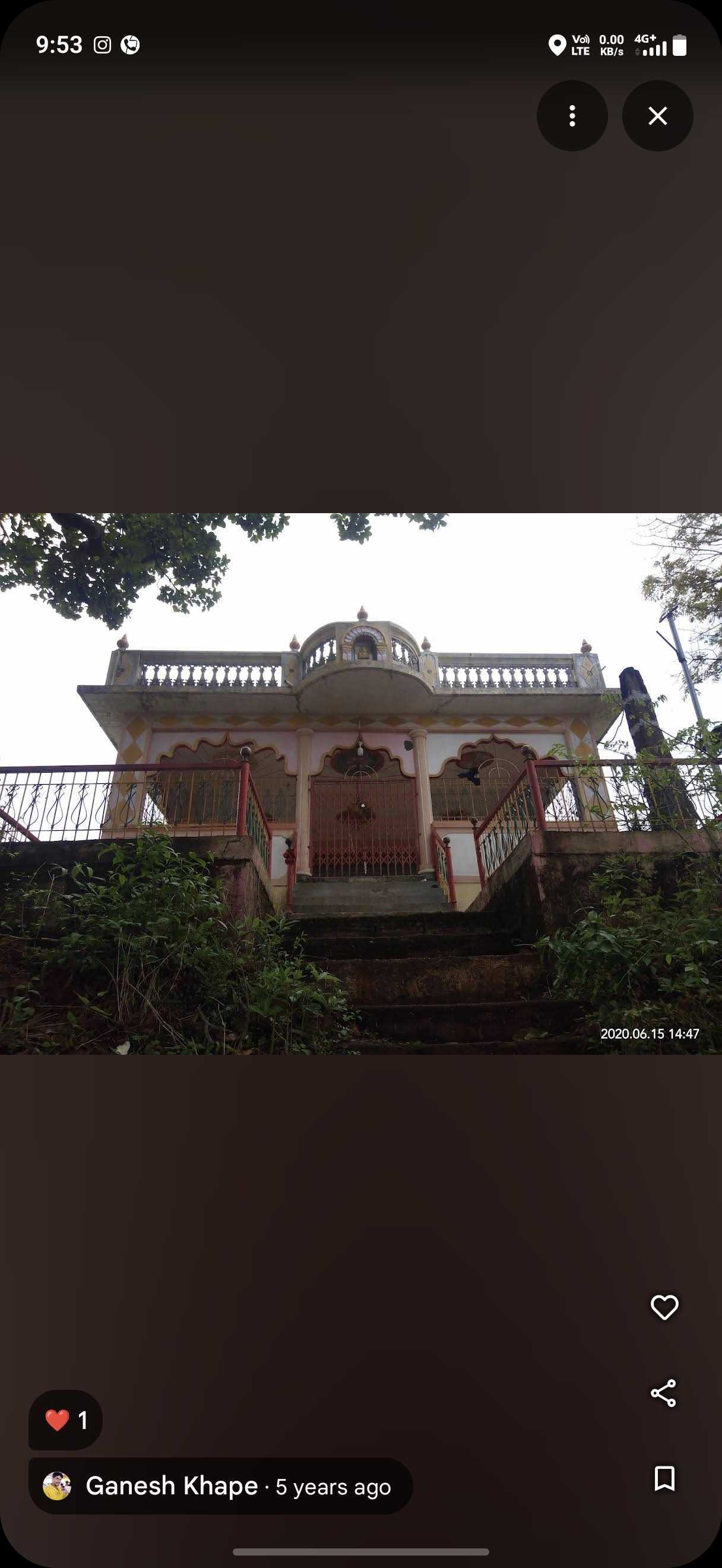 Hidden Mountain temple