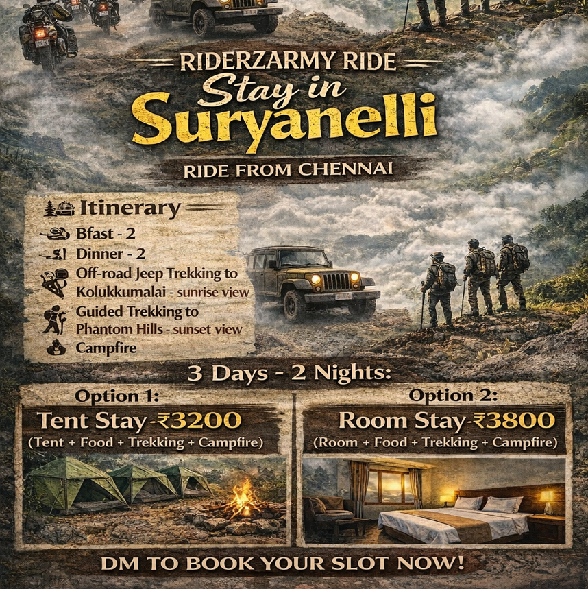 Ride to Suryanelli- Into the clouds