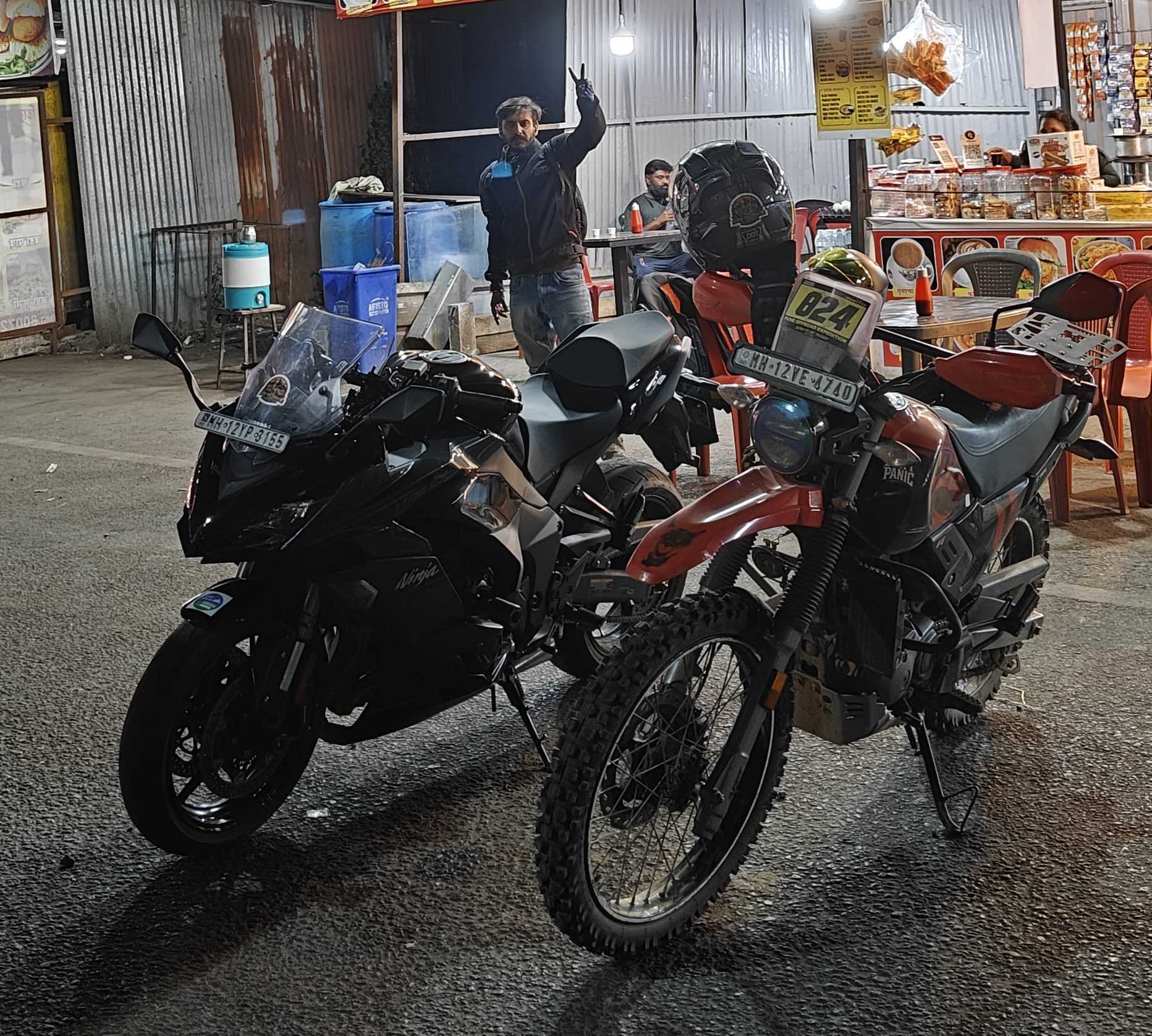 H.O.T Sunday Ride to Pooja Udupi Hotel.