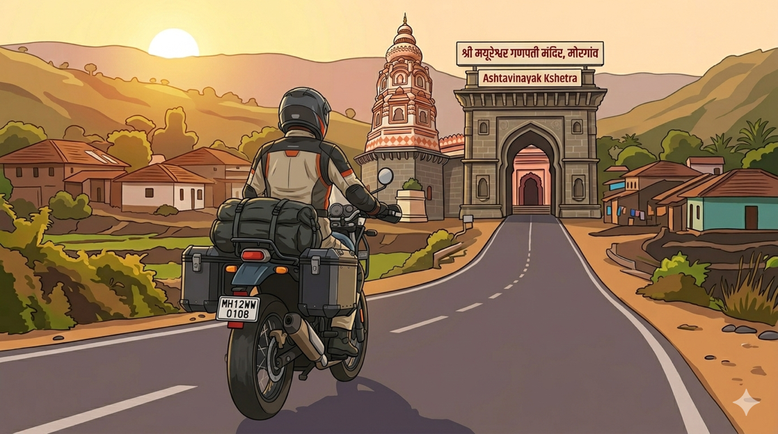 Spiritual trip to Shri Mayureshwar Ganpati Temple