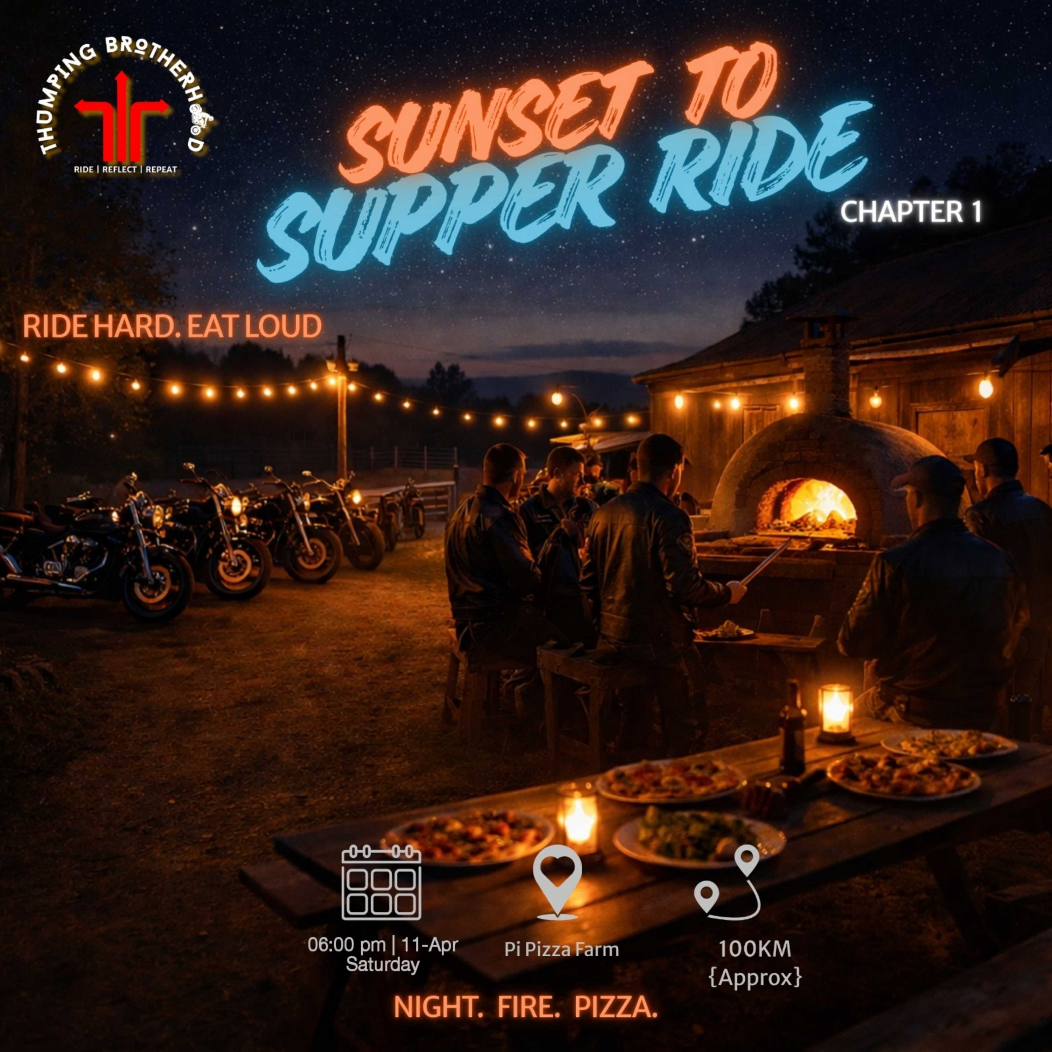 SUNSET to SUPPER RIDE - Chapter 1