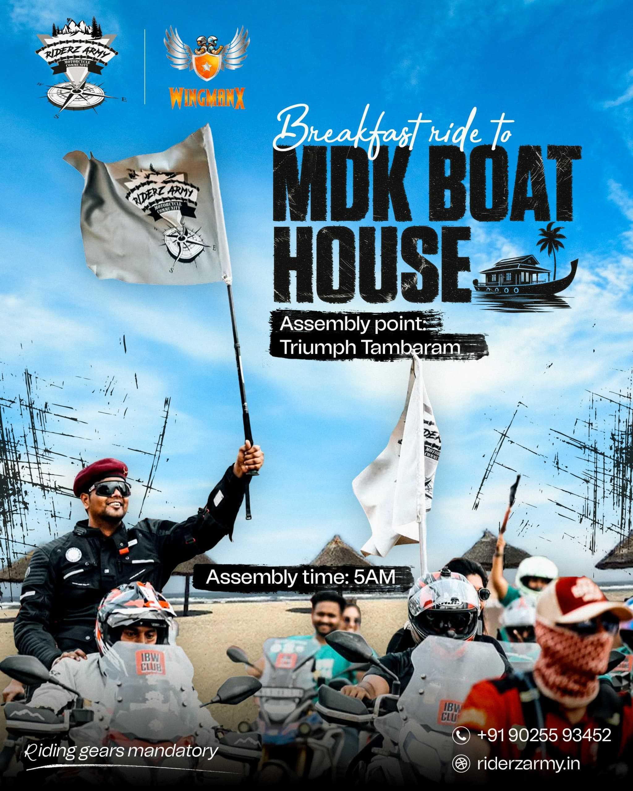 Ride to MDK BOAT HOUSE