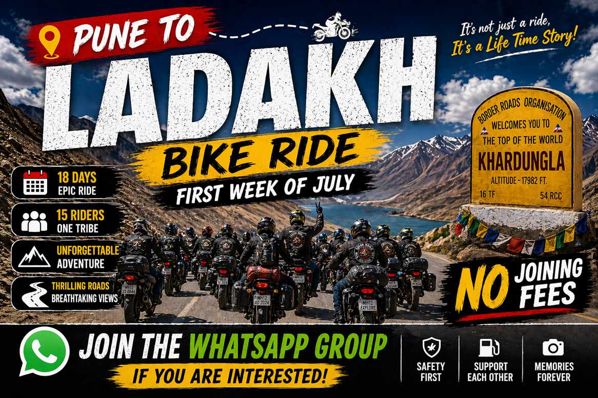 The Ladakh Ascent — Pune to Ladakh