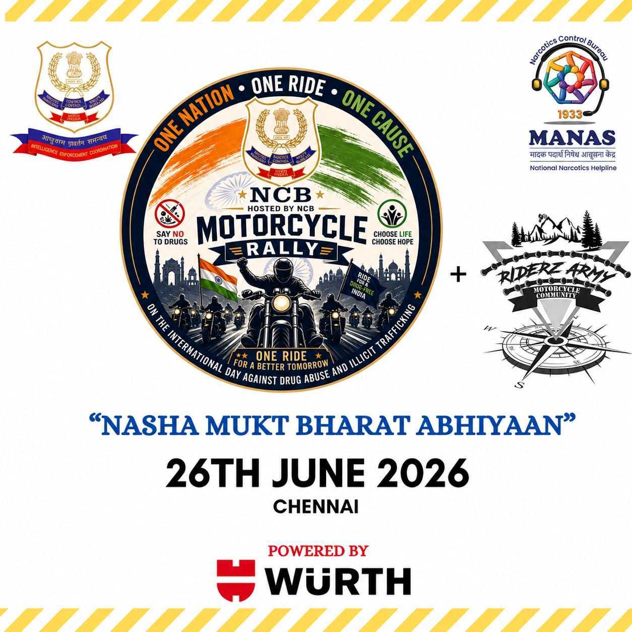 NCB RALLY  Chennai