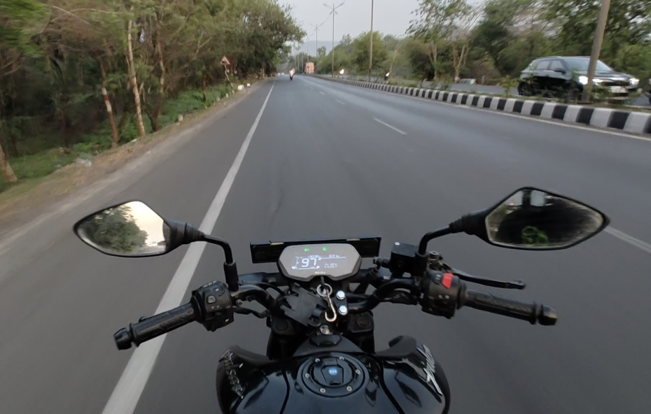 Morning ride to pune.
