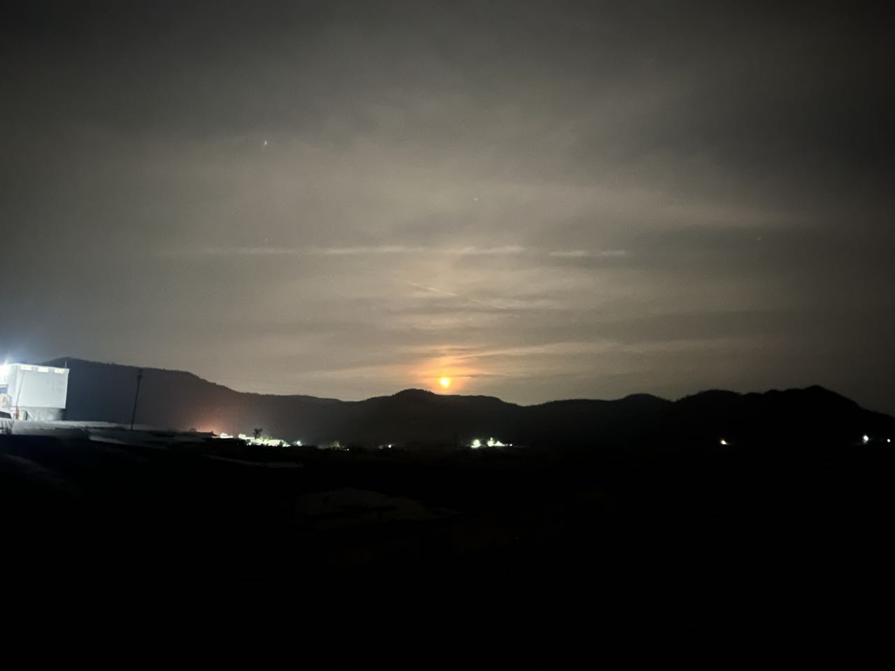 Night Ride - Neera River Bridge