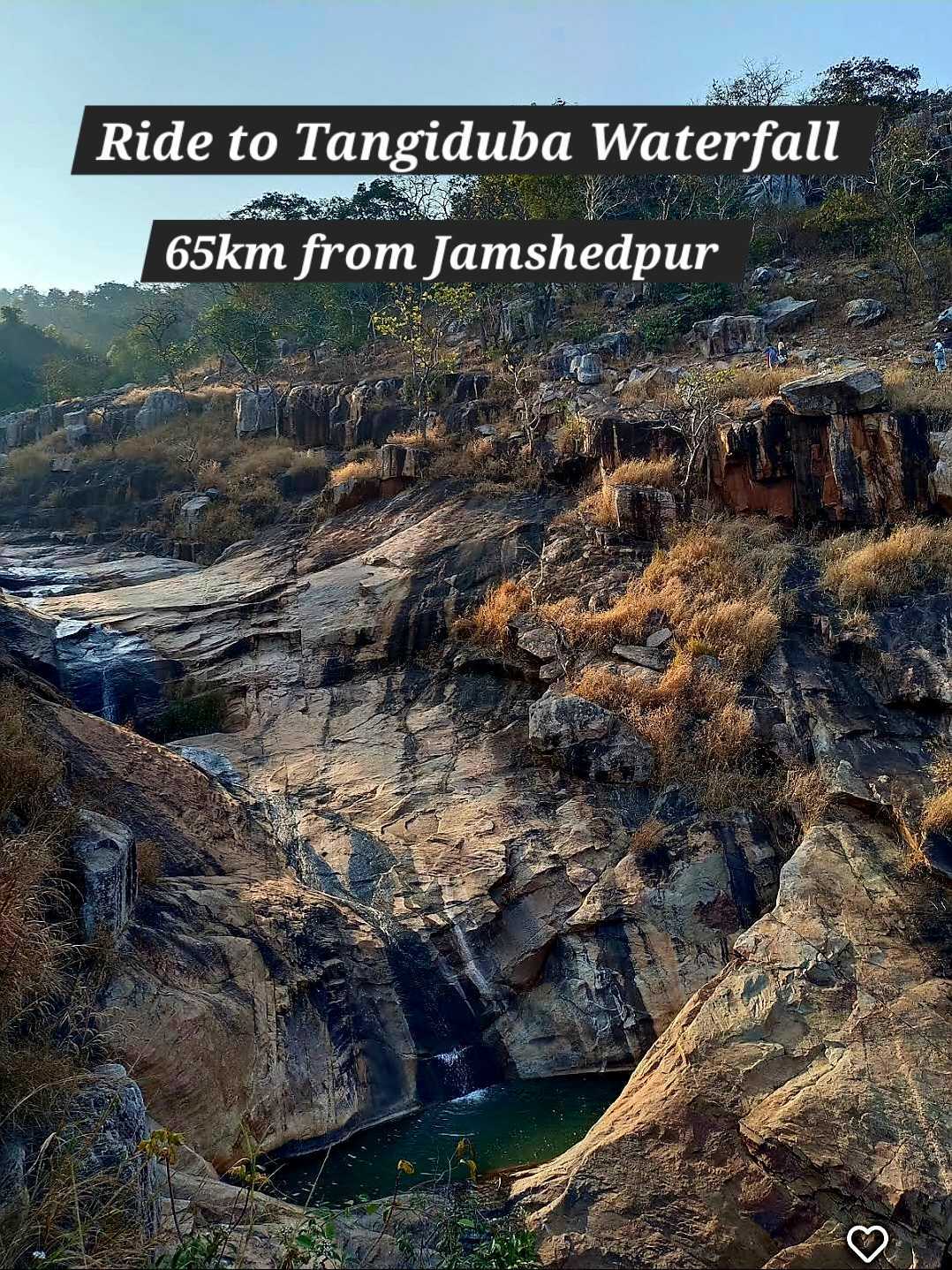 Ride to Tangiduba Waterfall