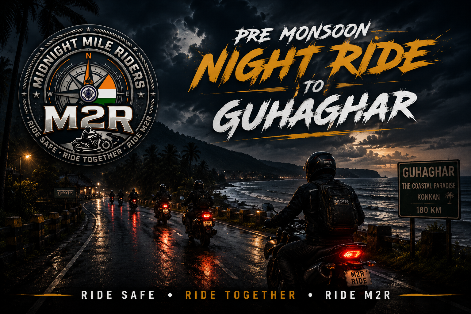 Pre Mansoon Ride To Guhaghar