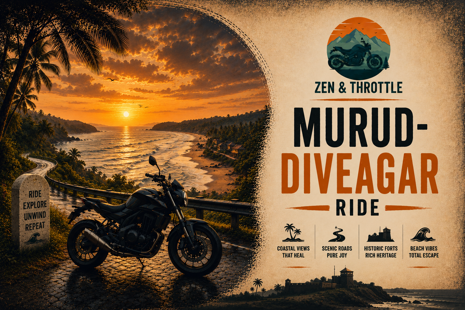 Murud Diveagar Ride