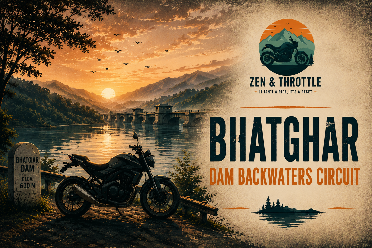 Bhatghar Dam Backwaters Circuit