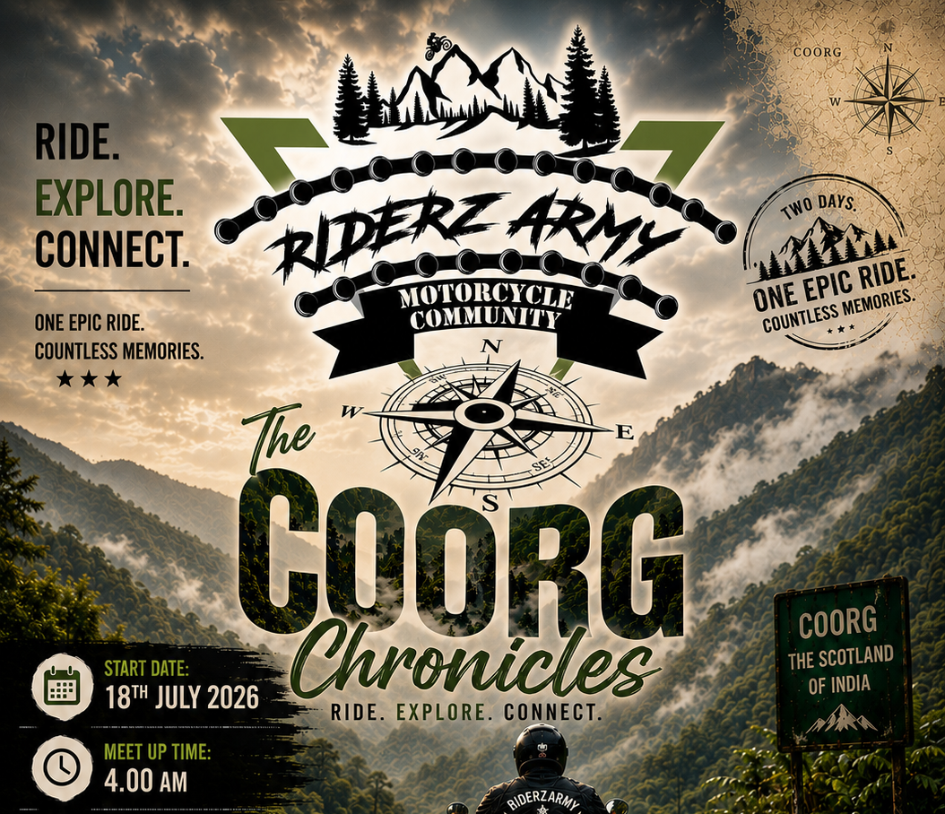 Riderzarmy × The Coorg Chronicles 2026