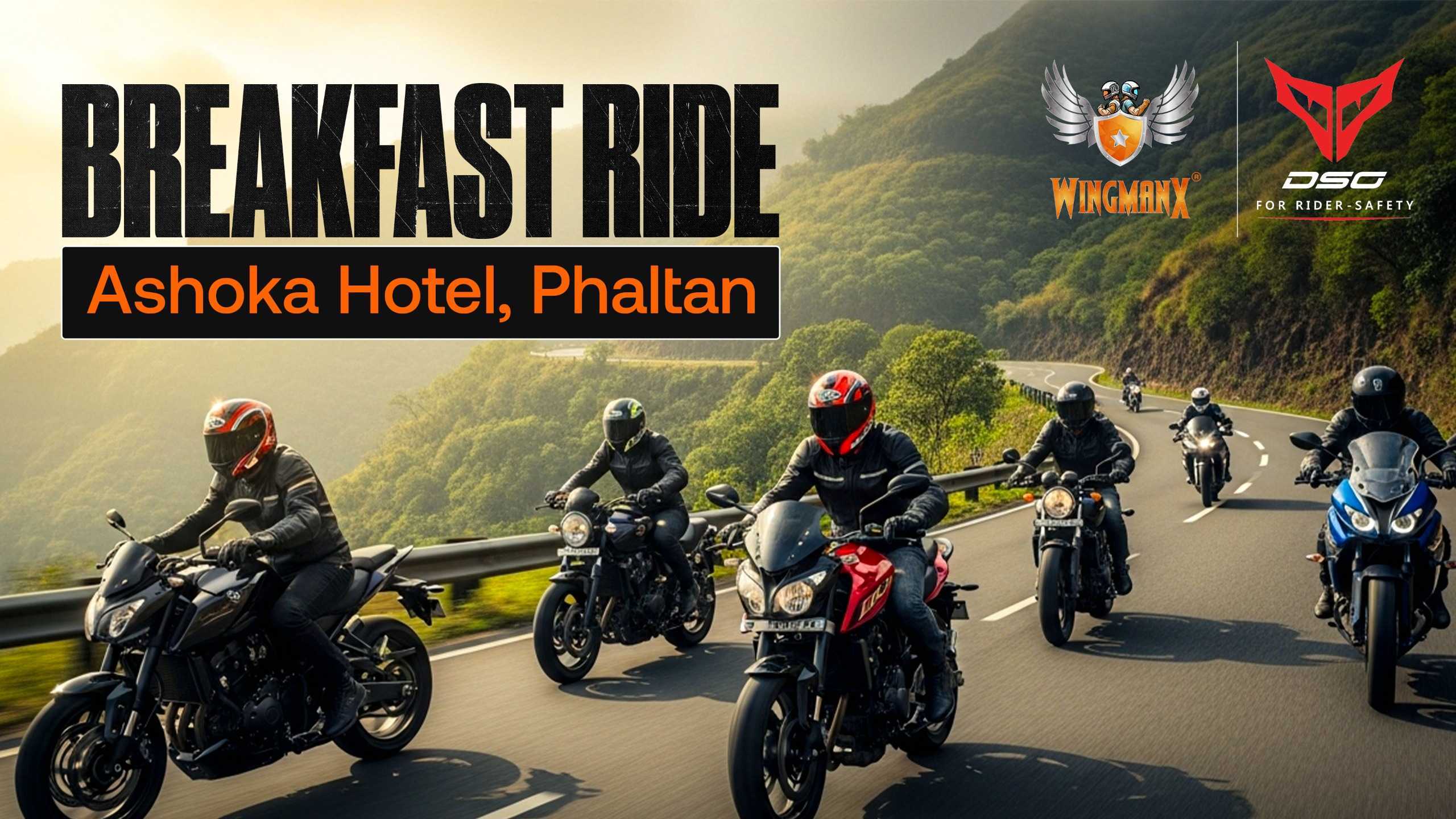 Breakfast Ride – DSG Gears × WingmanX🪽