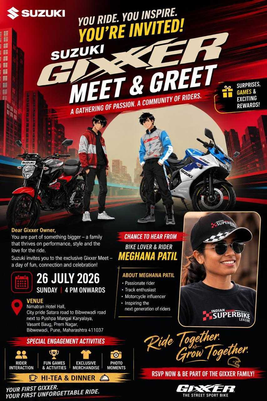 Suzuki Gixxer Meet and Greet