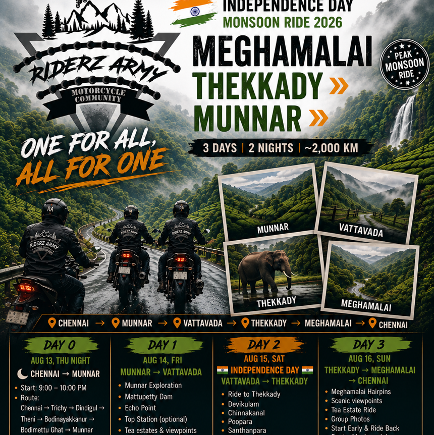 Independence Day Monsoon Ride
