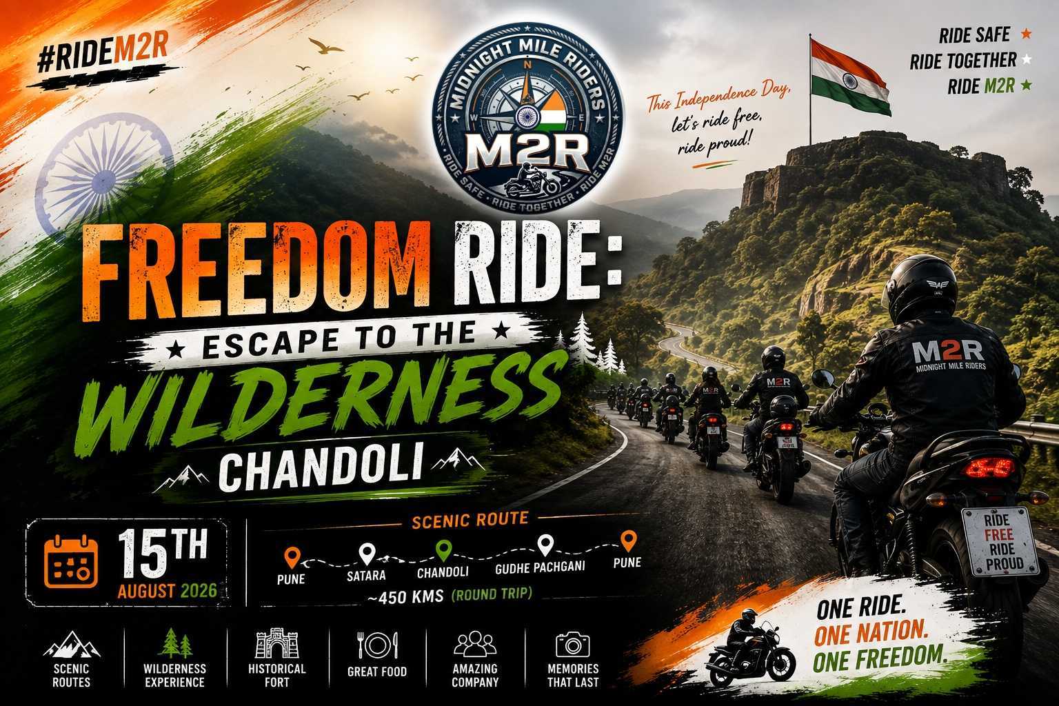Freedom Ride : Escape to Wilderness | Chandoli