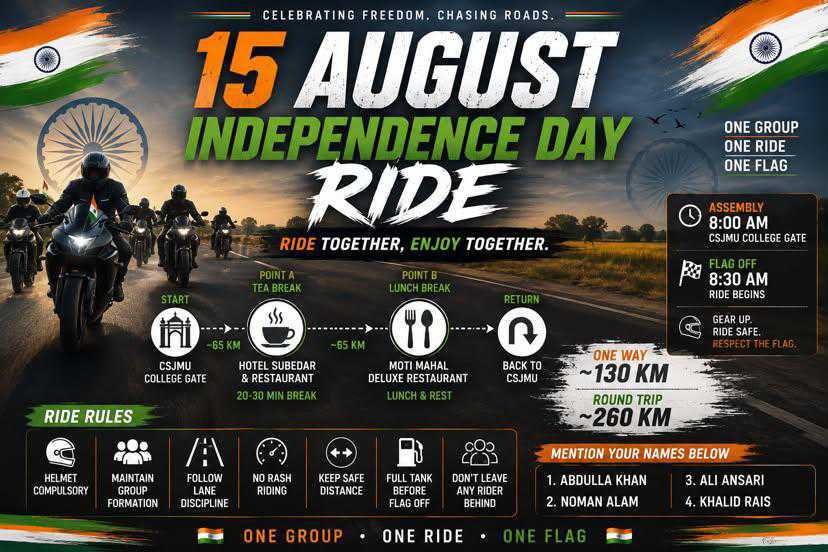 Republic Day Ride