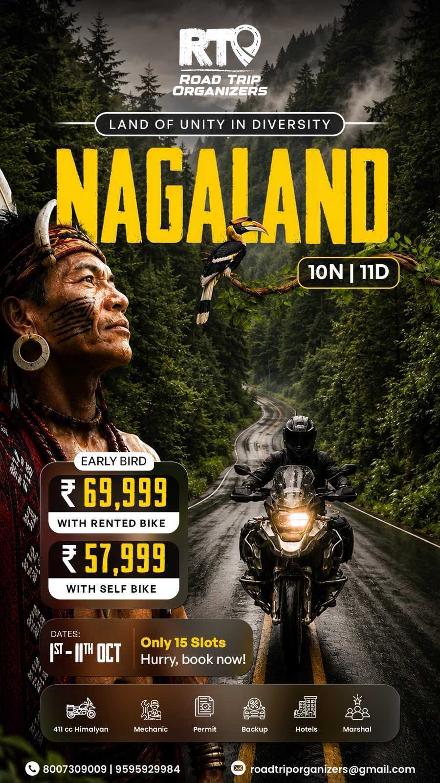 Nagaland ride