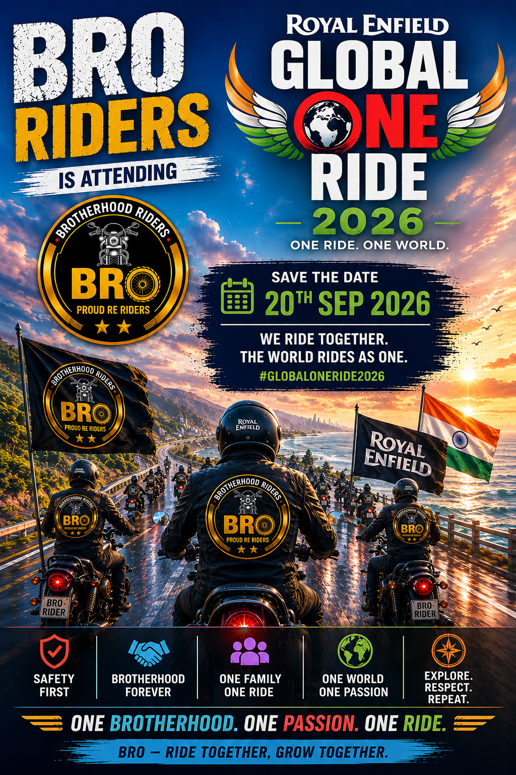 RE Global One Ride