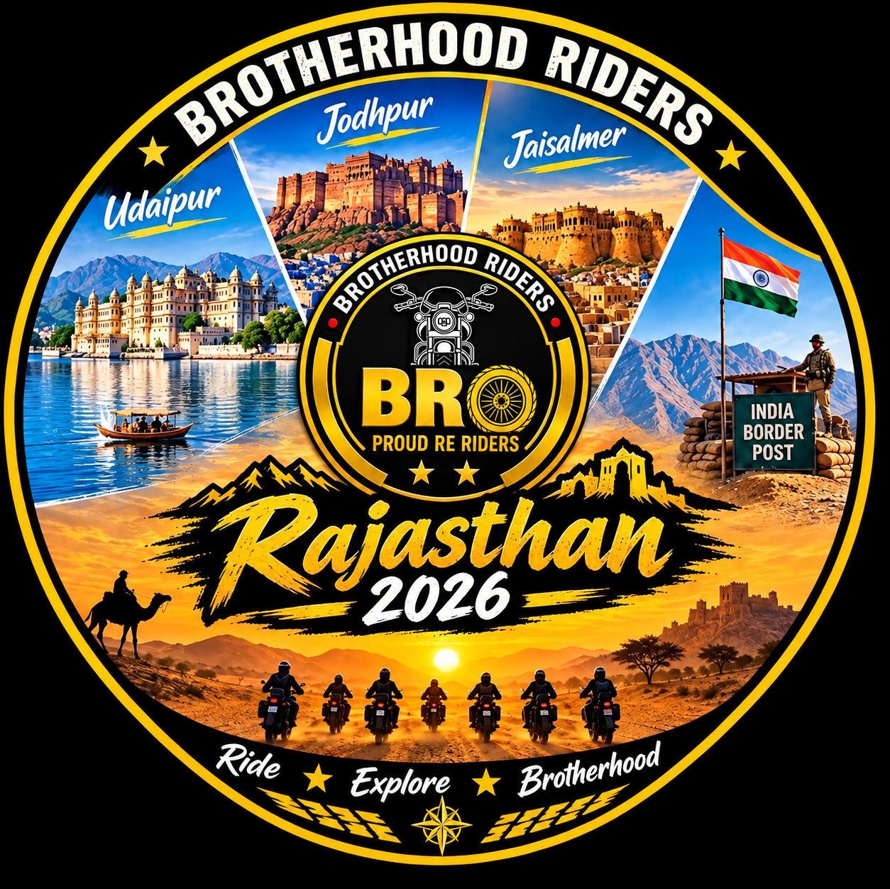 BRO Ride to Rajasthan 2026
