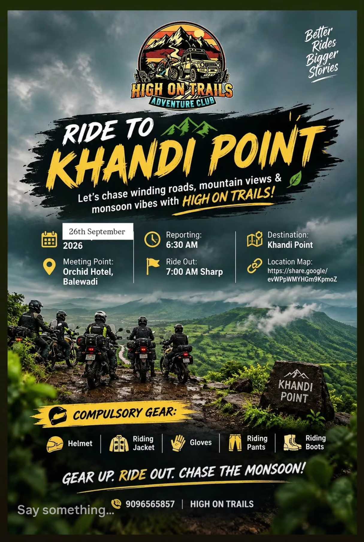 Khandi Monsoon Run