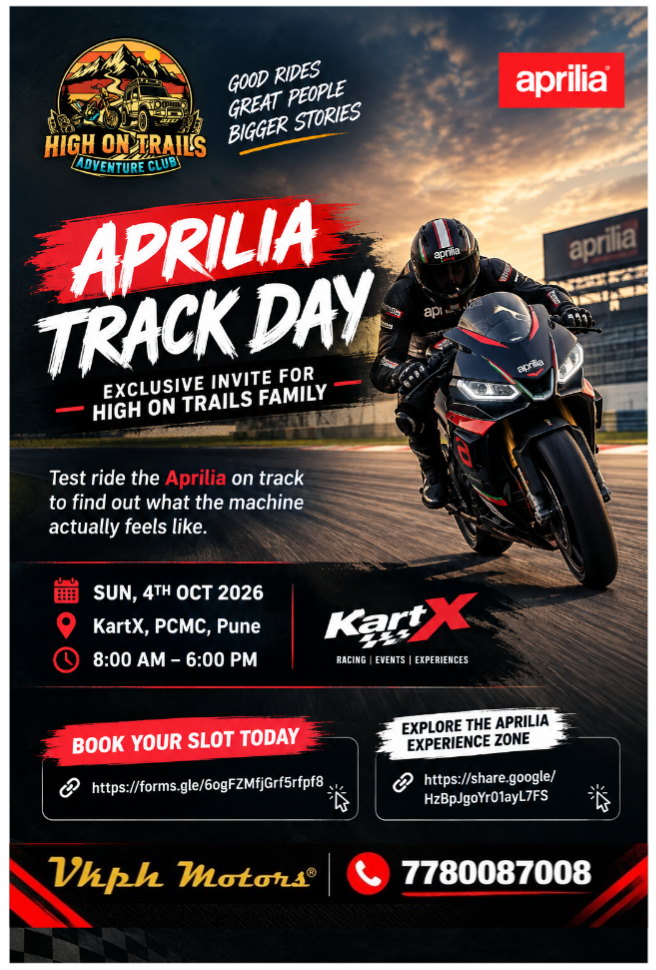 Aprilia Track Day Invitation