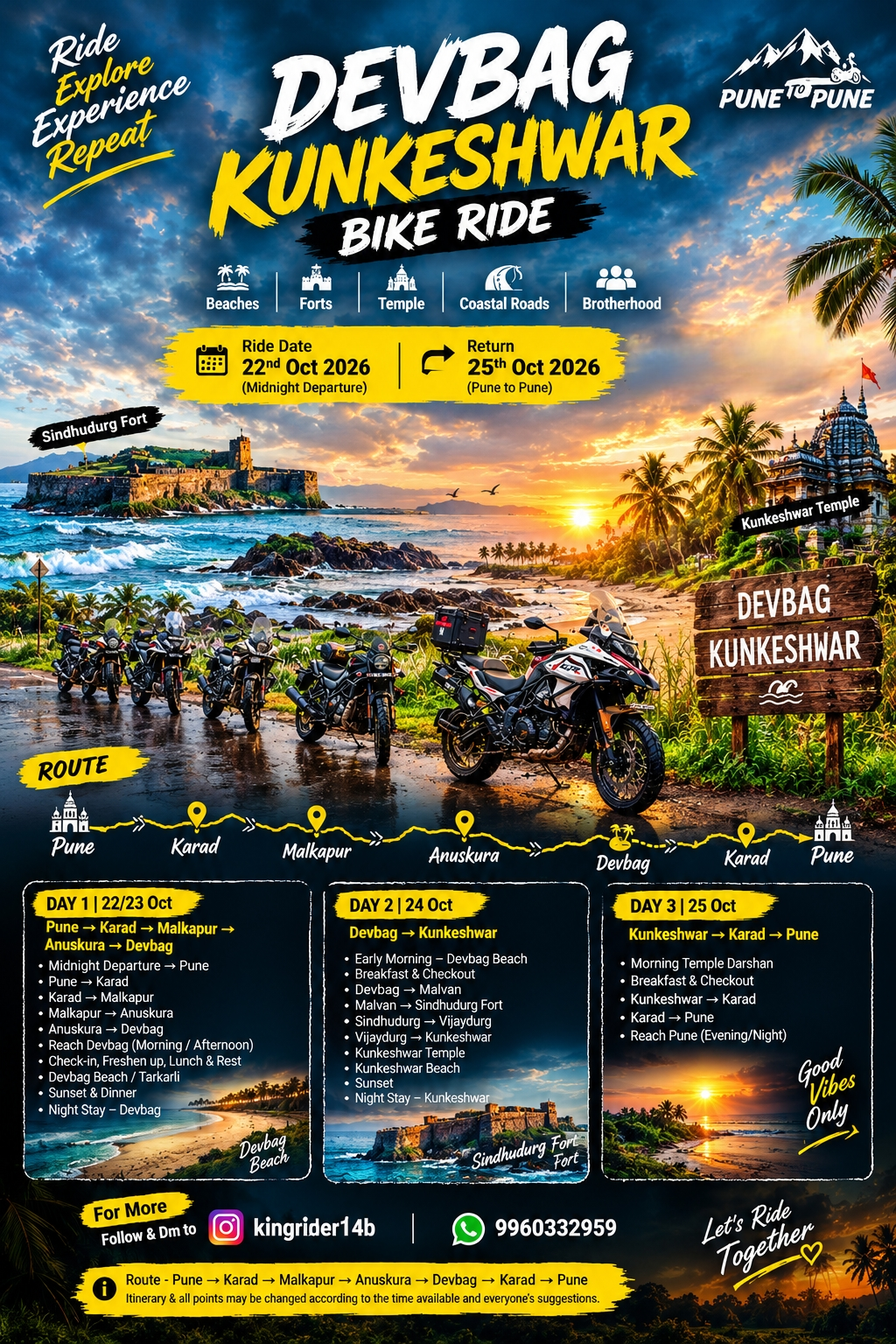 DEVBAG KUNKESHWAR RIDE