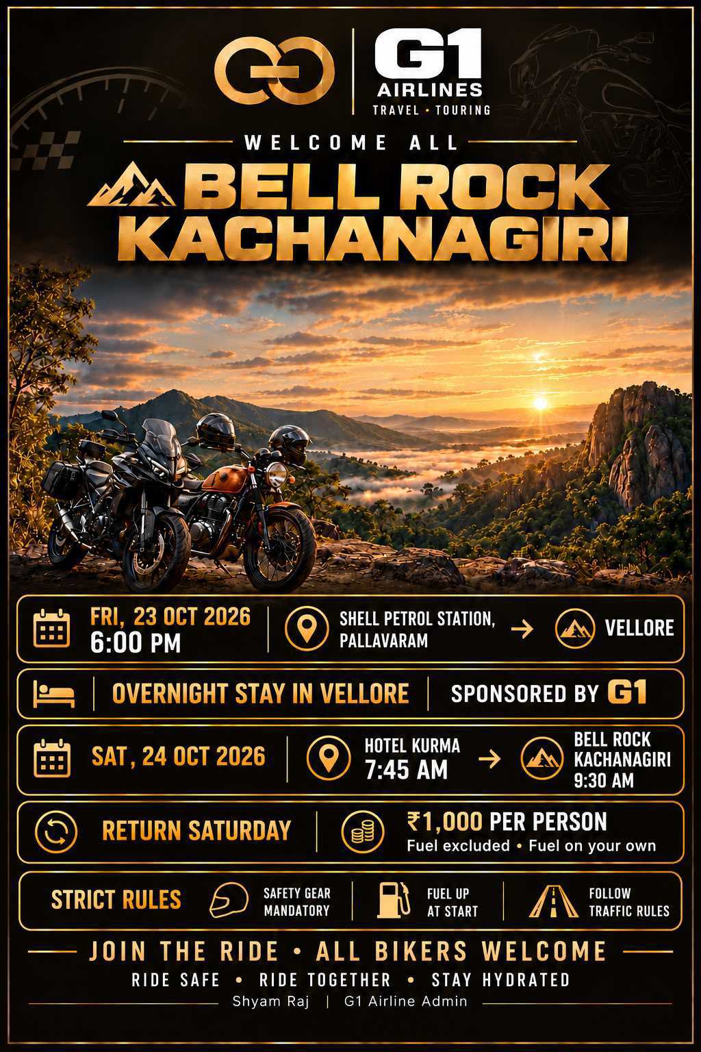 Kachanagiri bell rock and Madhanur
